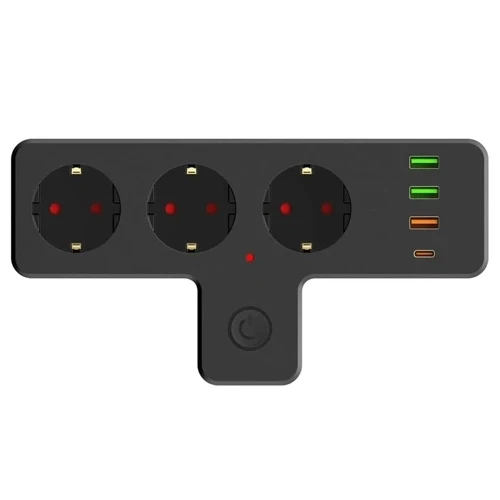 Akım Korumalı T Priz Gizli Kamera