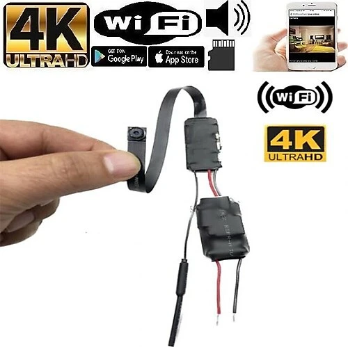 220V Wi-Fi Gizli Kamera Modülü Uzaktan İzleme Kayıt
